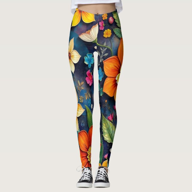 Legging Vivid Bloom (Frente)