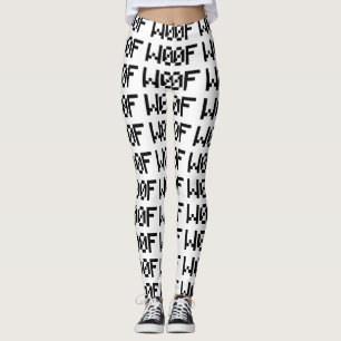 Legging W00F [Sons de animais de Leettalk]