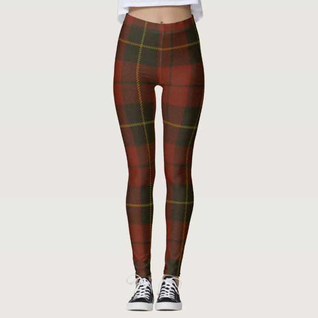 Legging Wallace Tartan Clan Xadrez (Frente)