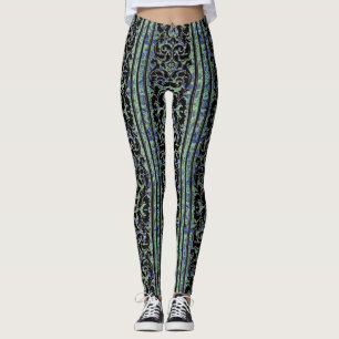 Legging Wallpaper da Vintage da 1c da década de 1960