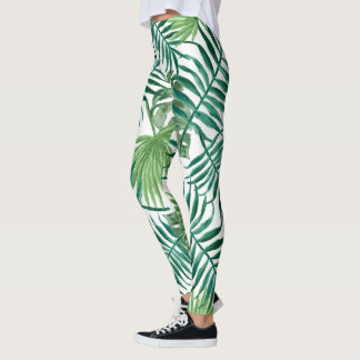 Legging Wallpaper das Plantas Verdes