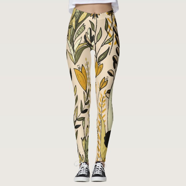 Legging Warm Tones Garden (Frente)