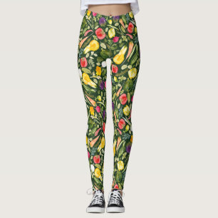 Legging Watercolor Vegan - coma o arco-íris