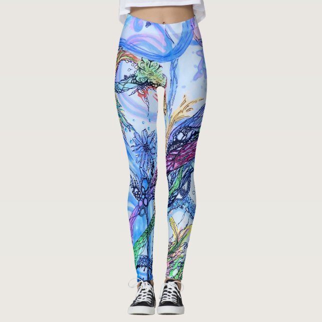 Legging Watery Wonderscape (Frente)