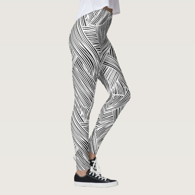 Legging Weave Pattern Design Art  (Direita)