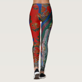 Legging Whimsical Halloween Dreams