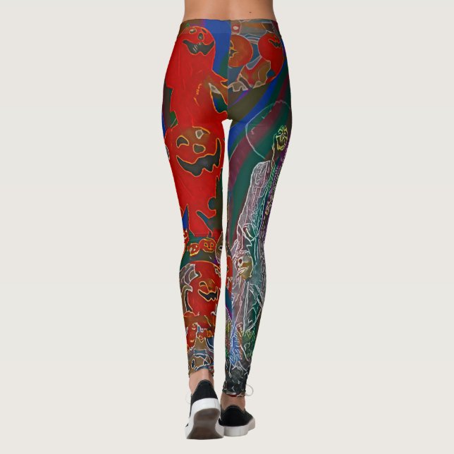 Legging Whimsical Halloween Dreams (Verso)