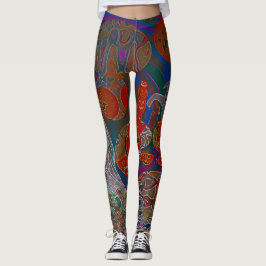 Legging Whimsical Halloween Dreams
