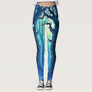 Legging Whispering Woods Dark Fantasy