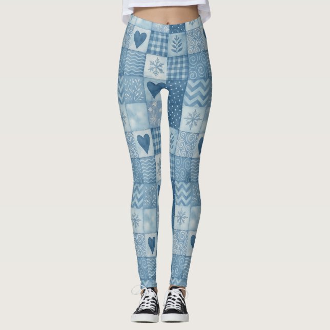 Legging Whispers de inverno (Frente)