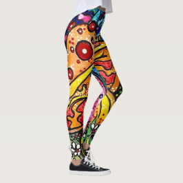 Legging Wild & Trippy Shroom Skin
