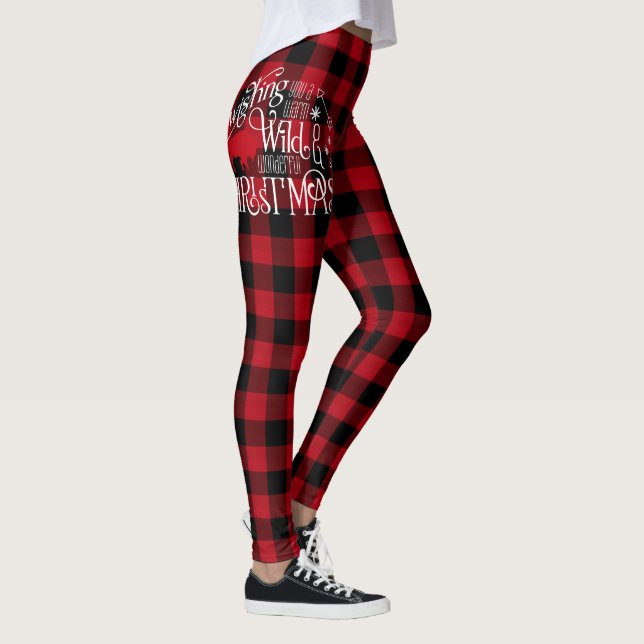 Legging Wild WonMaravilha de Natal Red Buffalo ID604 (Direita)
