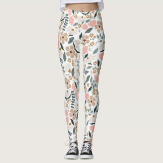 Legging Wildflower Pattern 