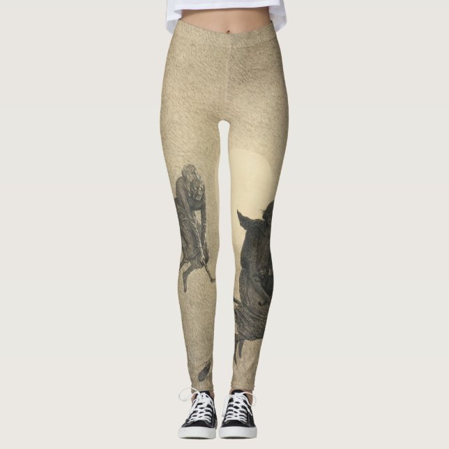 Legging William Holbrook Beard The Witch's Ride 1870 (Frente)