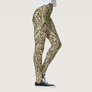 Legging William Morris Arcadia Padrão Floral Clássico