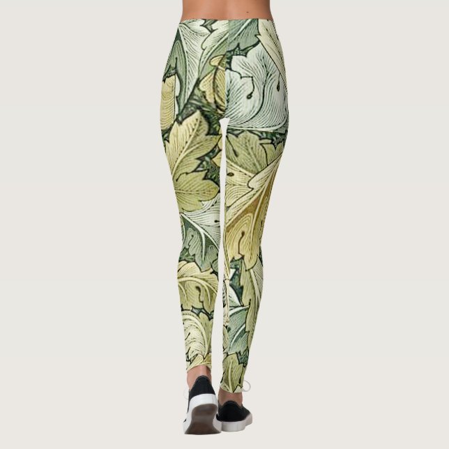 Legging William Morris, art nouveau, original,Agathus,wall (Verso)