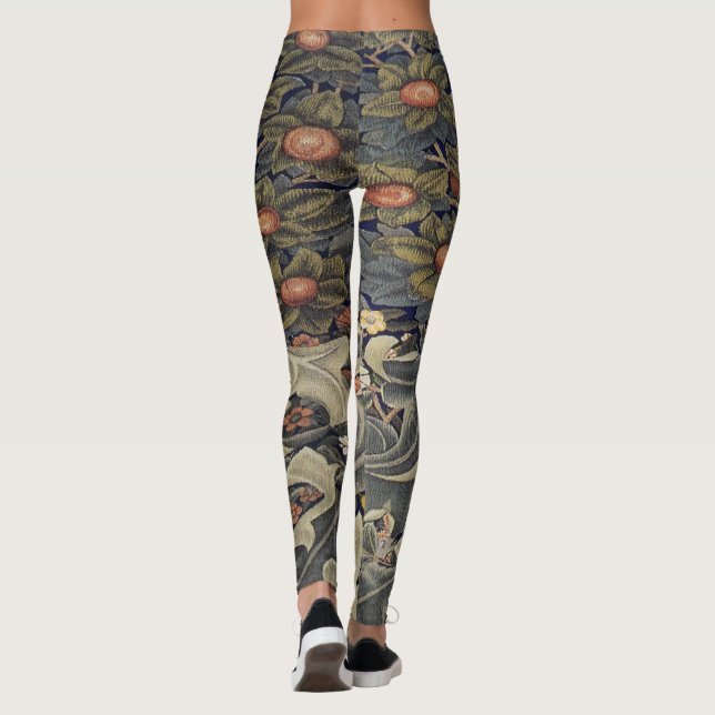 Legging William Morris bela obra de arte nouveau (Verso)