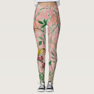 Legging William Morris FLORES E BORRACHAS