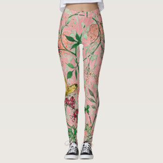 Legging William Morris FLORES E BORRACHAS