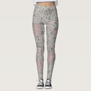 Legging William Morris Jasmine Flower Pattern