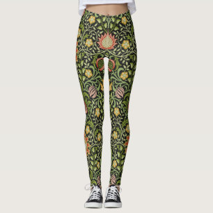 Legging William Morris Persian Floral Design