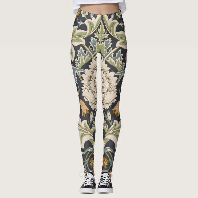Legging William Morris Severn Floral Pattern Classic (Frente)