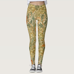Legging William Morris - Vintage Pink e Rosa