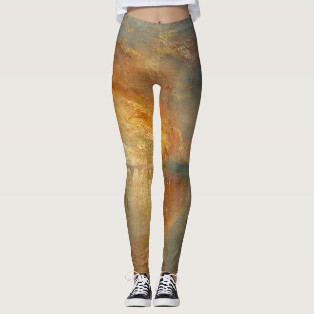 Legging William Turner - A Queima do Parlamento (Frente)