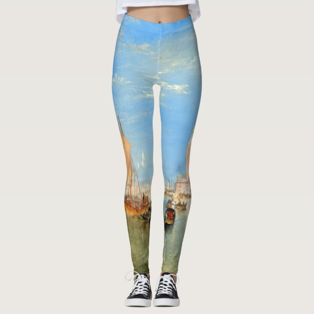 Legging William Turner - Veneza, Dogana & San Giorgio (Frente)