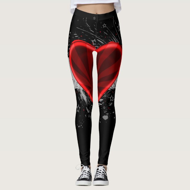 Legging Wing Heart (Frente)