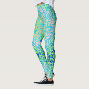 Legging Winston Lapis e verde
