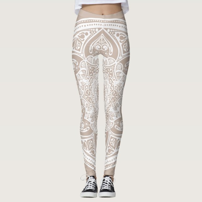 Legging Wool Mandala (Frente)