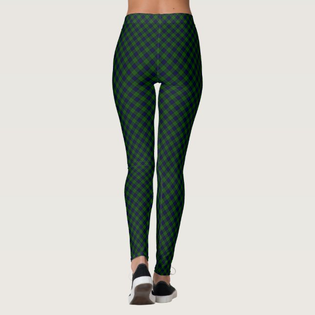 Legging Xadrez azul Dundas tartan (Verso)