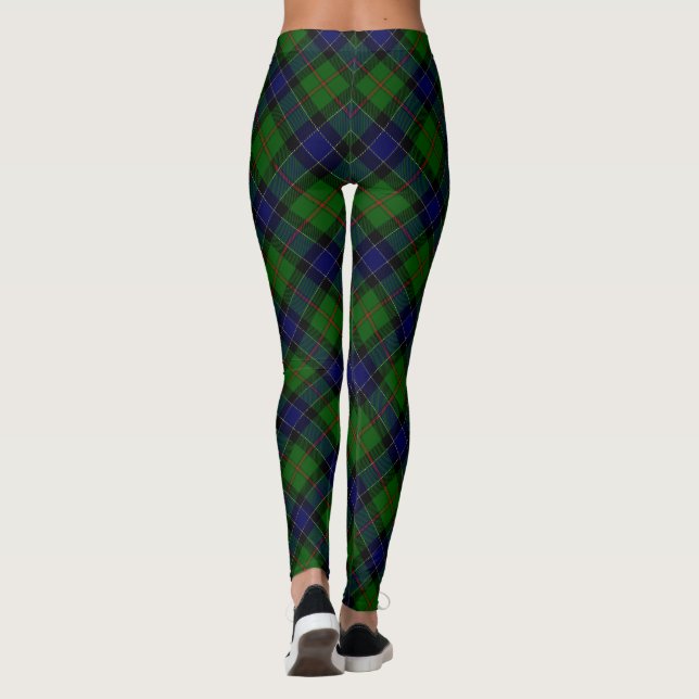 Legging Xadrez azul-tartan Murray (Verso)