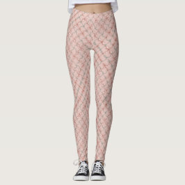 Legging Xadrez de onda senoidal de bouquet