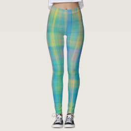 Legging Xadrez de Pastel