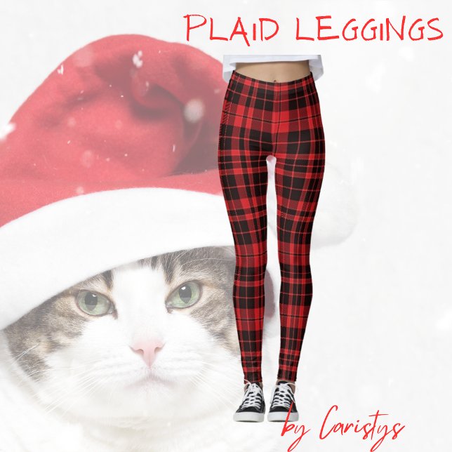 Legging Xadrez de Tartan (Criador carregado)