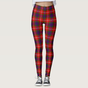 Legging Xadrez de tartan de Fraser