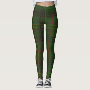 Legging Xadrez do clã do Tartan de Kennedy