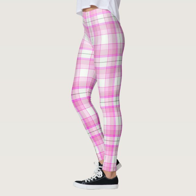 Legging Xadrez escocesa (Esquerda)