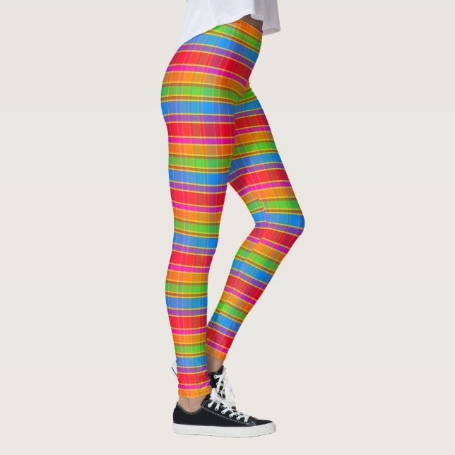 Legging Xadrez flexível JM9IBCQ (Direita)