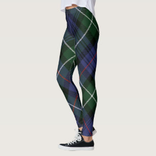 Legging Xadrez Green Clan MacKenzie Rustic Tartan