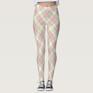 Legging Xadrez Pastel da listra
