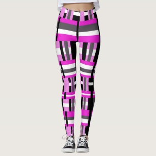 Legging Xadrez rosa