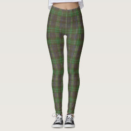 Legging Xadrez Verde Floresta Cabana