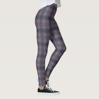Legging Xadrezes escocesas roxas
