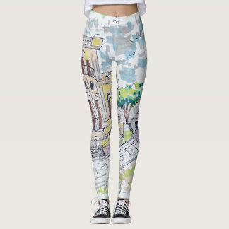 Legging Yellow Historic Villa