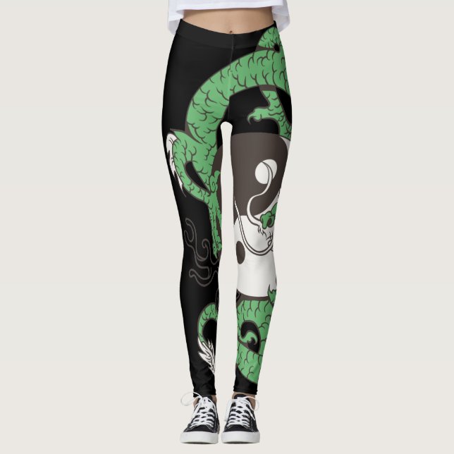 Legging Yin Yang Dragon (Frente)