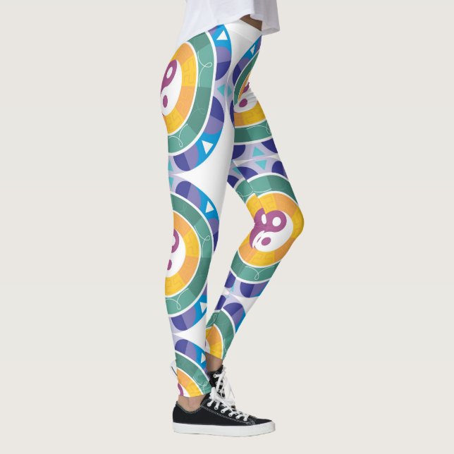 Legging Ying Yang Mandala (Direita)