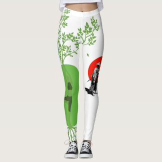 Legging yoga and samurai